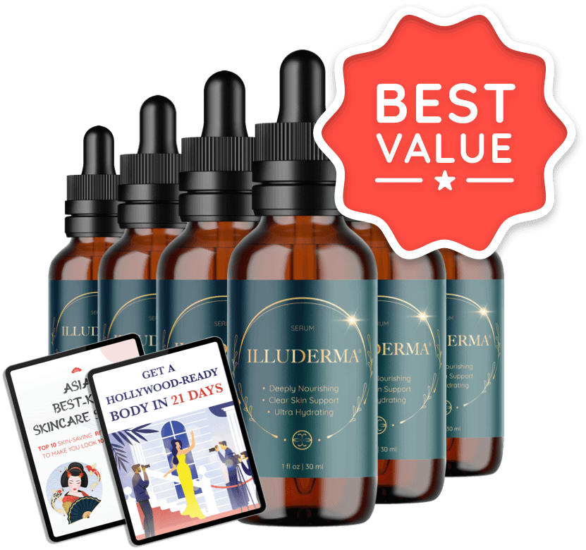 Illuderma 6 Bottles 